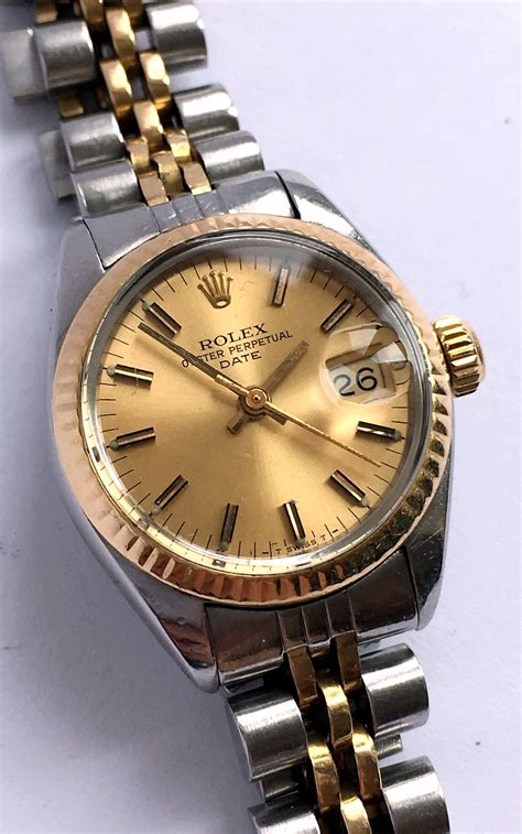 rolex bicolor damen|rolex oyster damen.